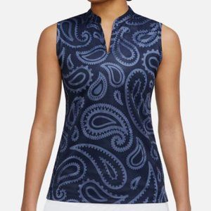 NWT! Nike Women's Dri-FIT Victory Sleeveless Golf Polo